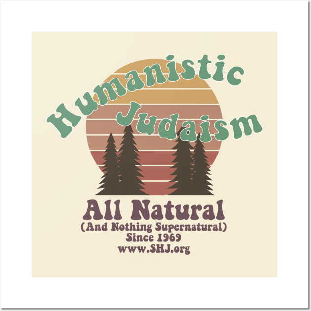 Humanistic Judaism All Natural Wall Art by Society for Humanistic Judaism